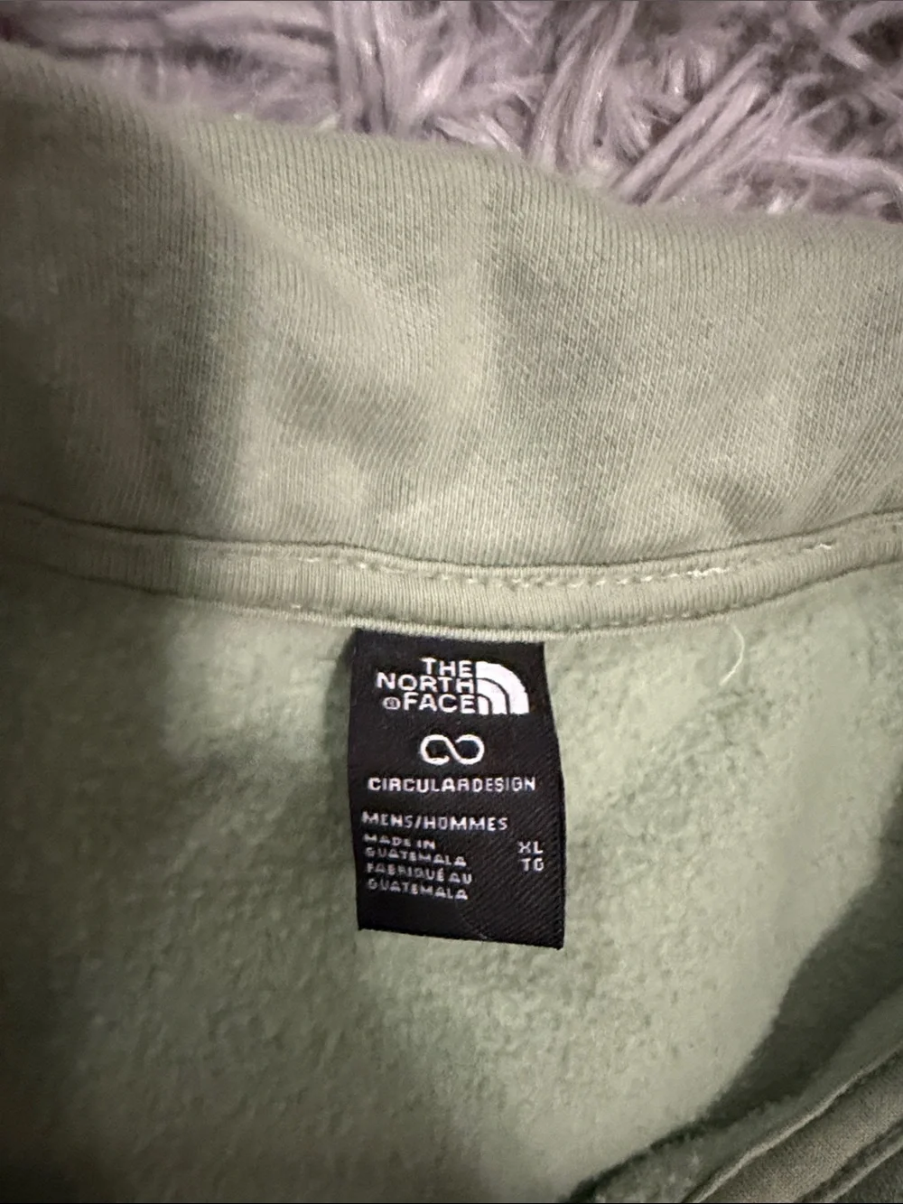 The North Face sweater XL Quarter zip Circulardesign